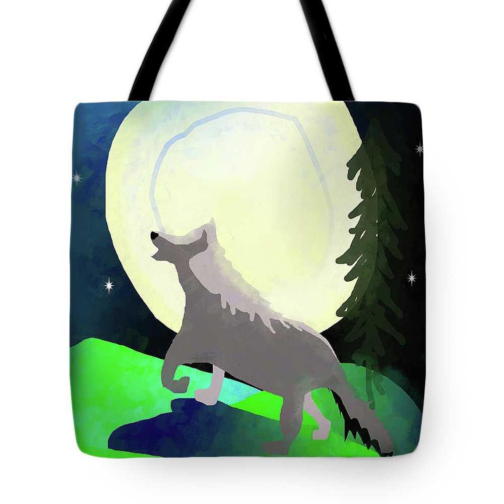 Wolf Moon - Tote Bag