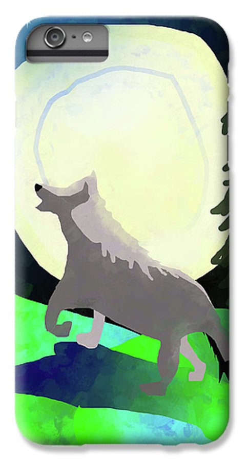 Wolf Moon #1 - Phone Case