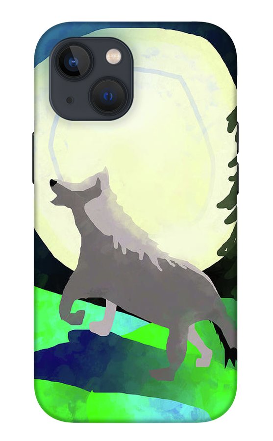 Wolf Moon #1 - Phone Case