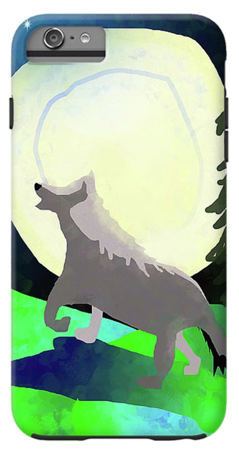 Wolf Moon #1 - Phone Case