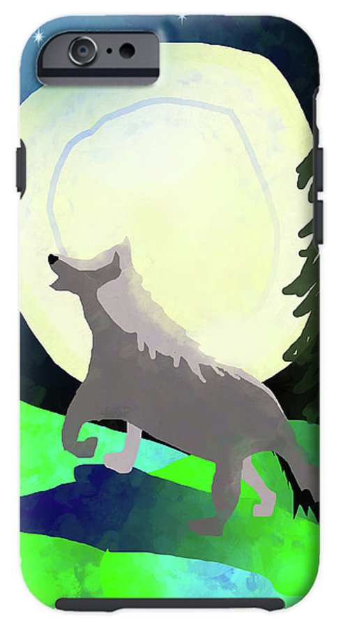 Wolf Moon #1 - Phone Case