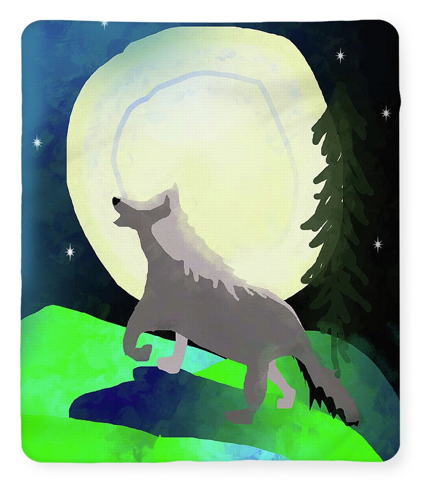 Wolf Moon - Blanket
