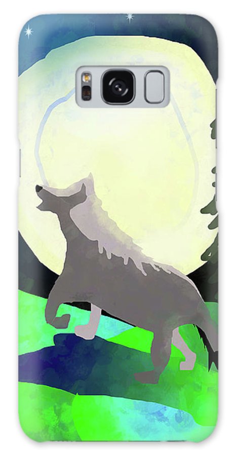 Wolf Moon #1 - Phone Case