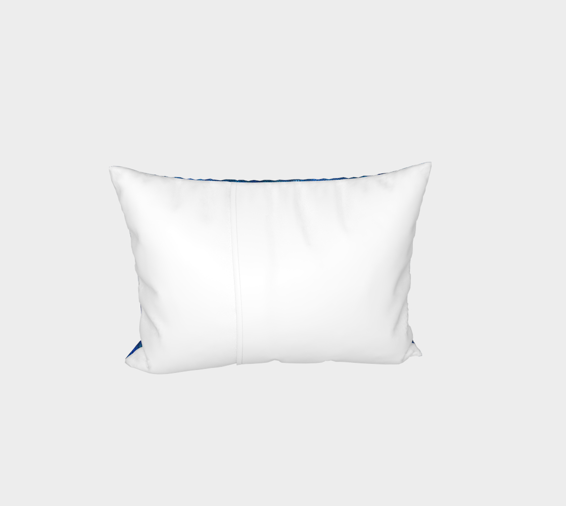 Blue Dragon Scales Bed Pillow Sham