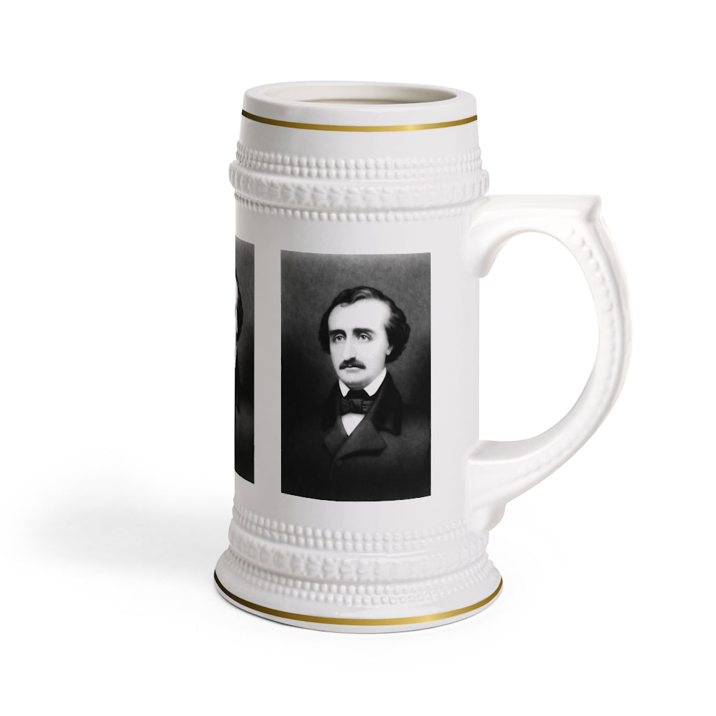 Edgar Allen Poe Stein Mug