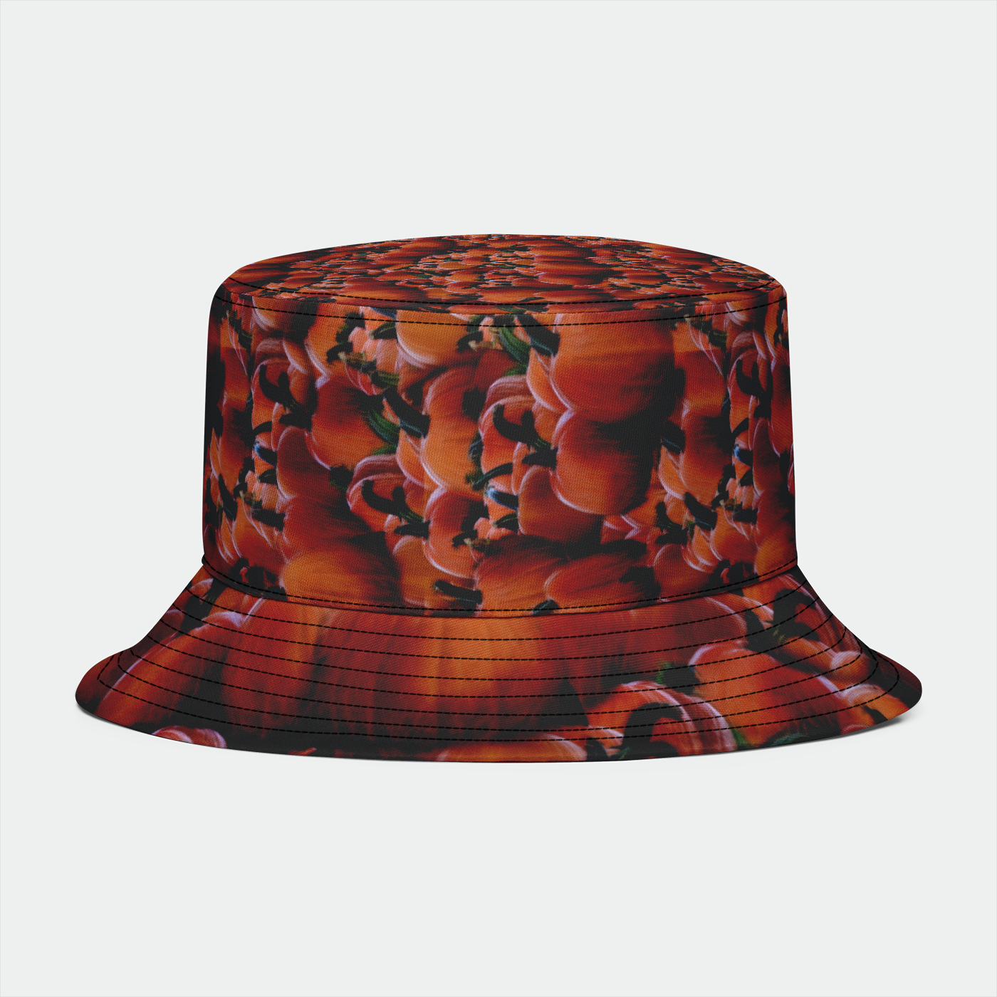 Pumpkins Seamless Bucket Hat