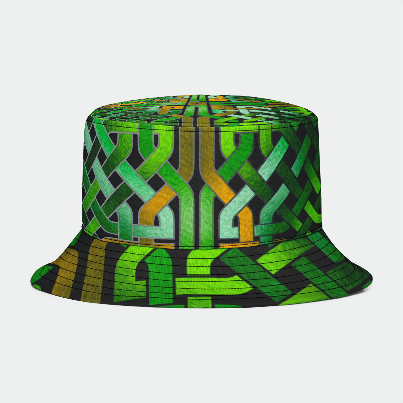 Green Celtic Knot Bucket Hat
