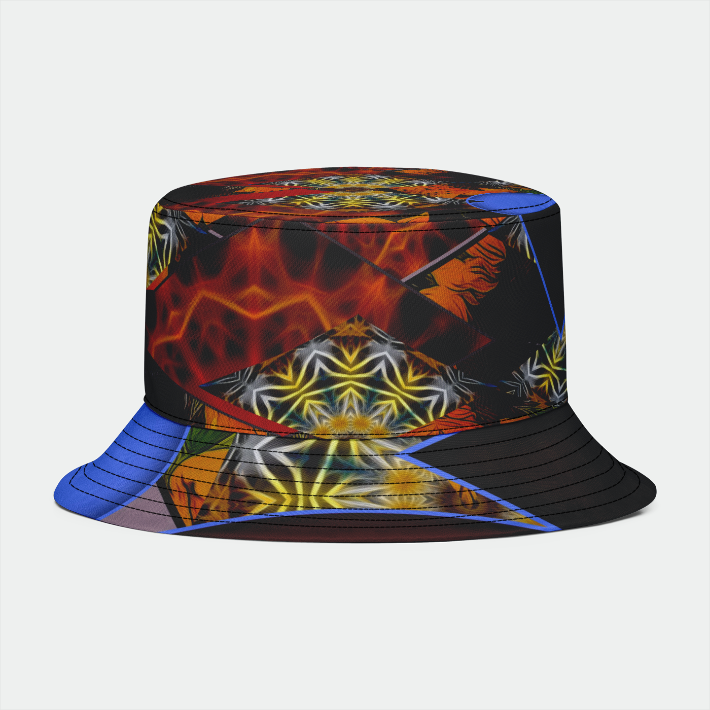 Sunflower Collage Bucket Hat