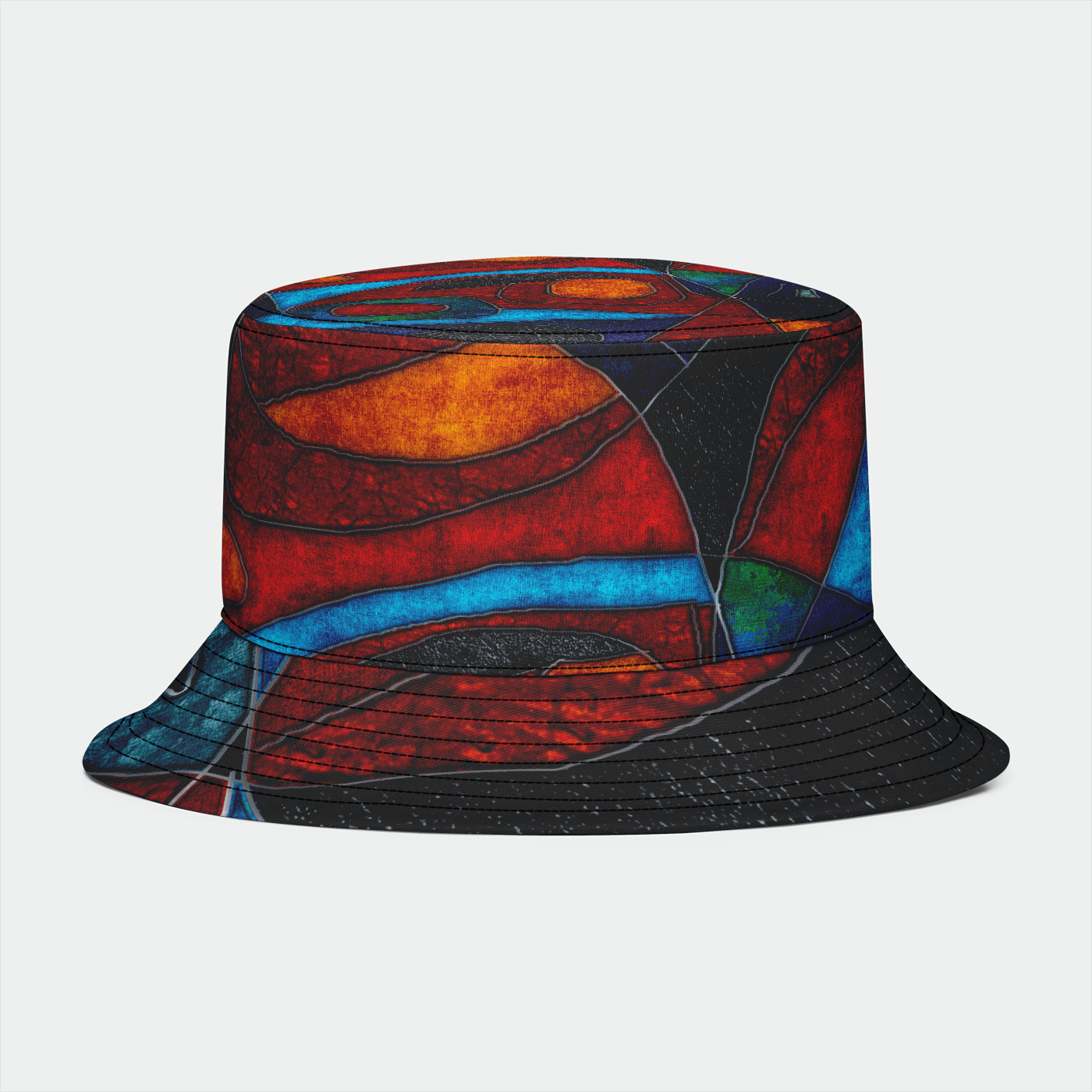 Abstract With Heart Bucket Hat