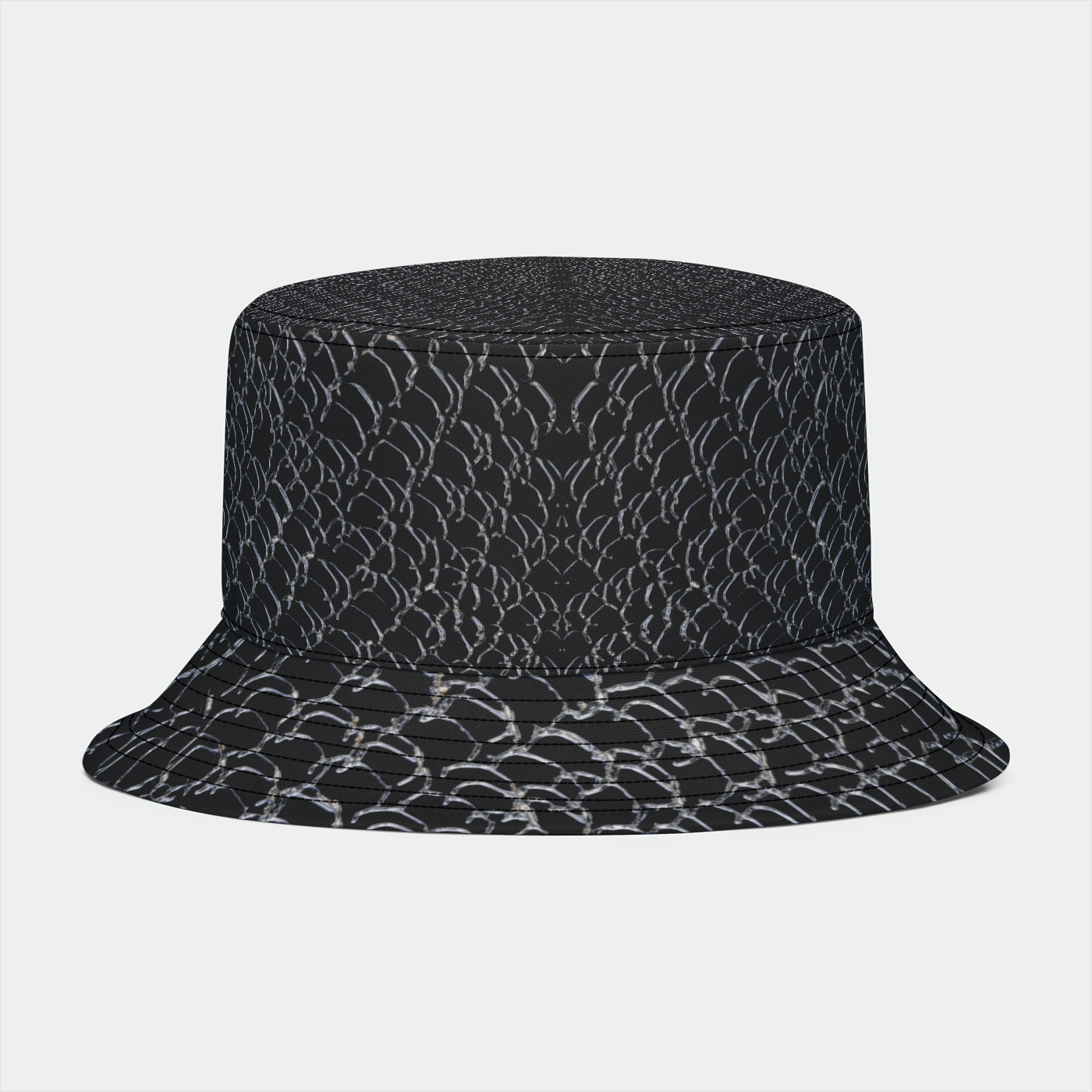 Silver Chainmaille Bucket Hat