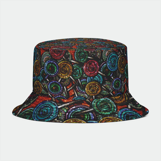 Glitter Lollipops Bucket Hat