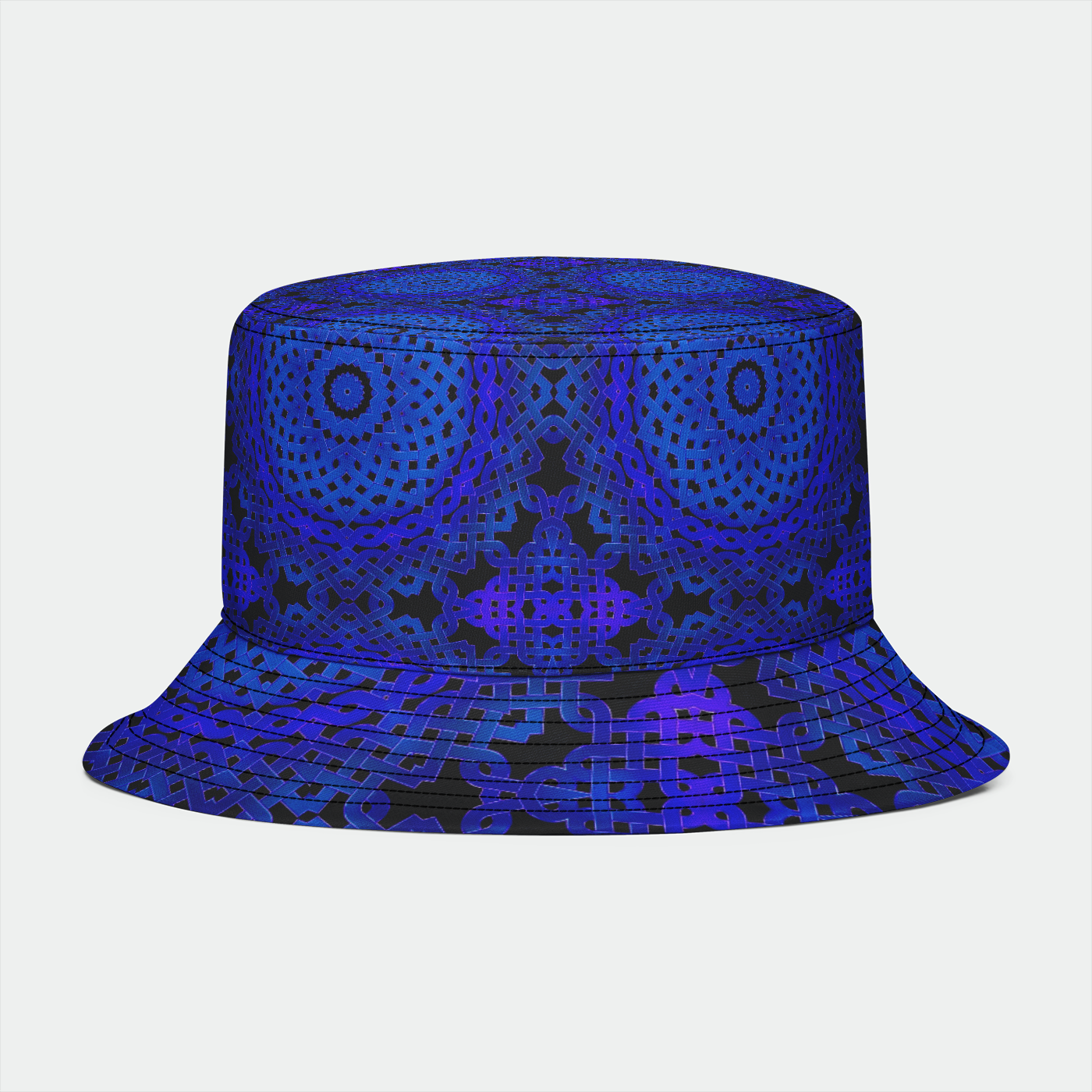 Blue Celtic Knot Bucket Hat