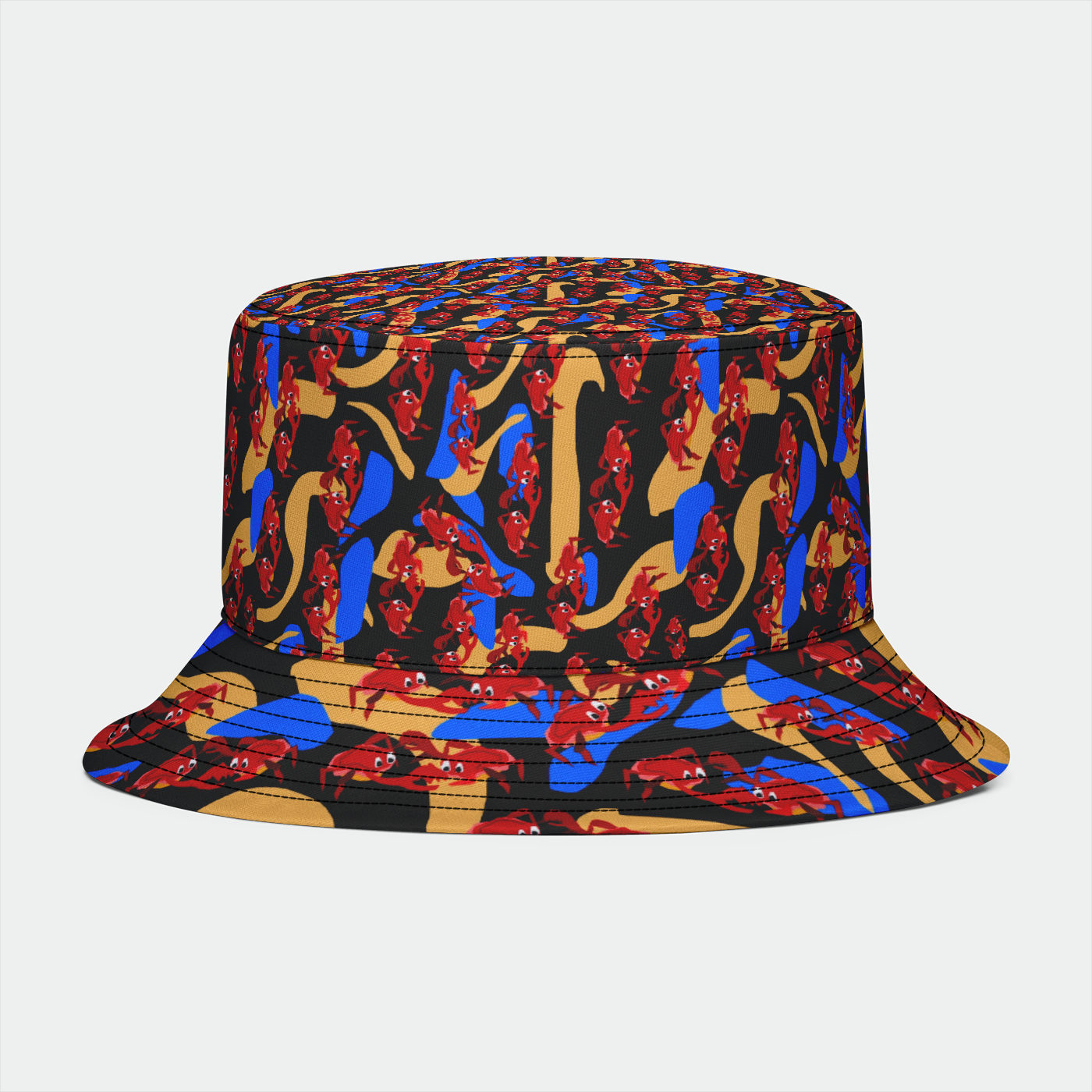 Dancing Crabs Bucket Hat