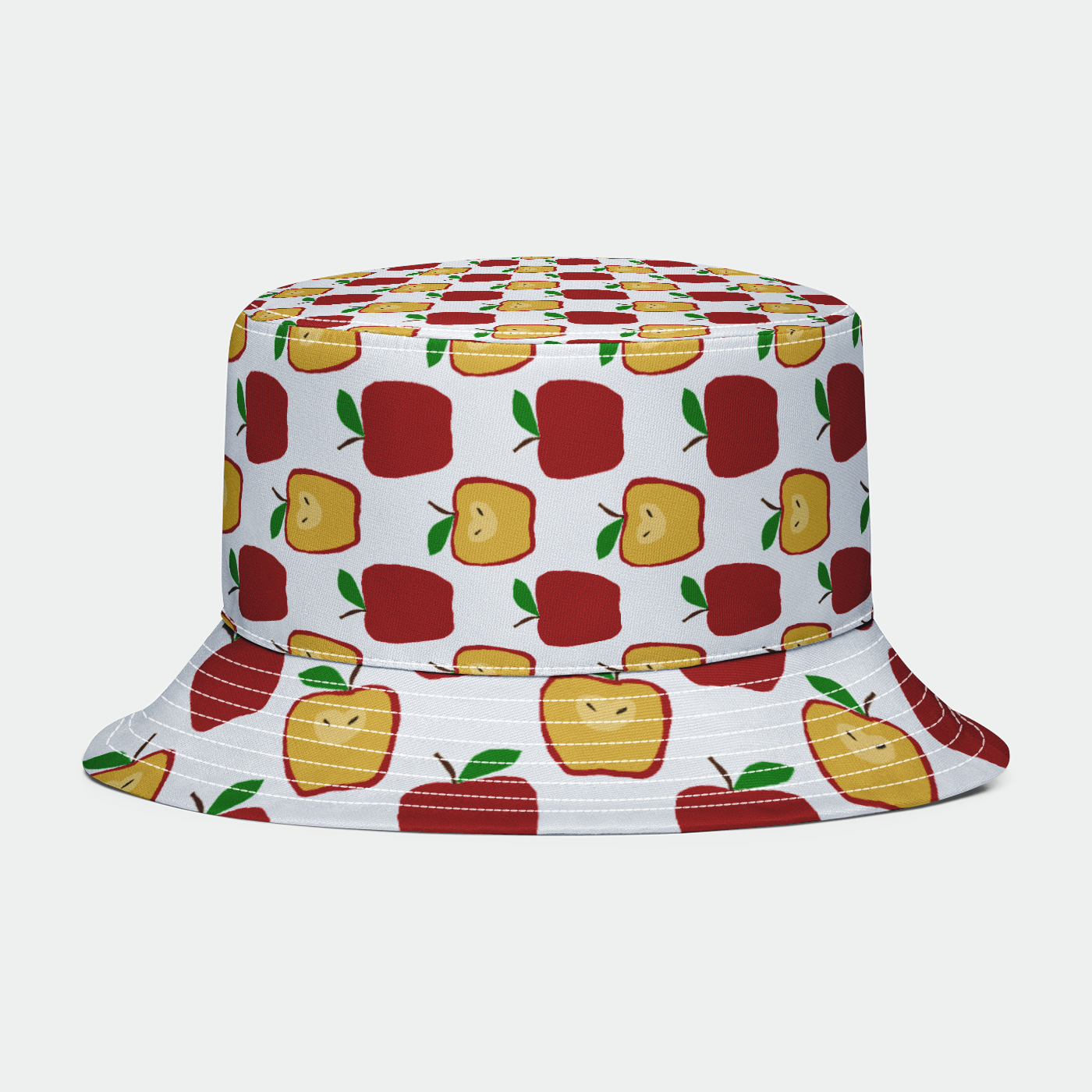 Apple Polkadots Bucket Hat