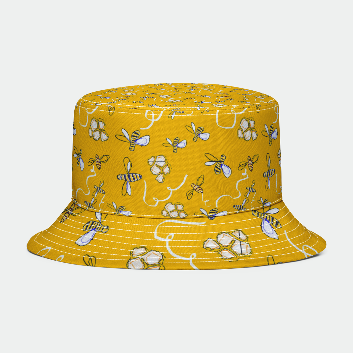 Honey Bees Bucket Hat