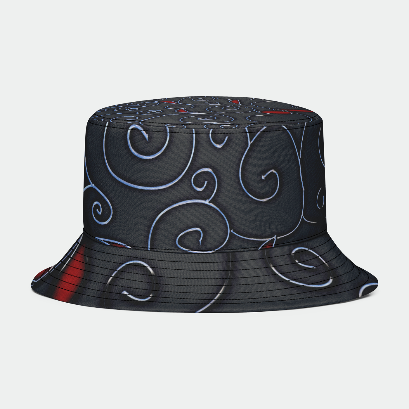 Chrome Vines Bucket Hat