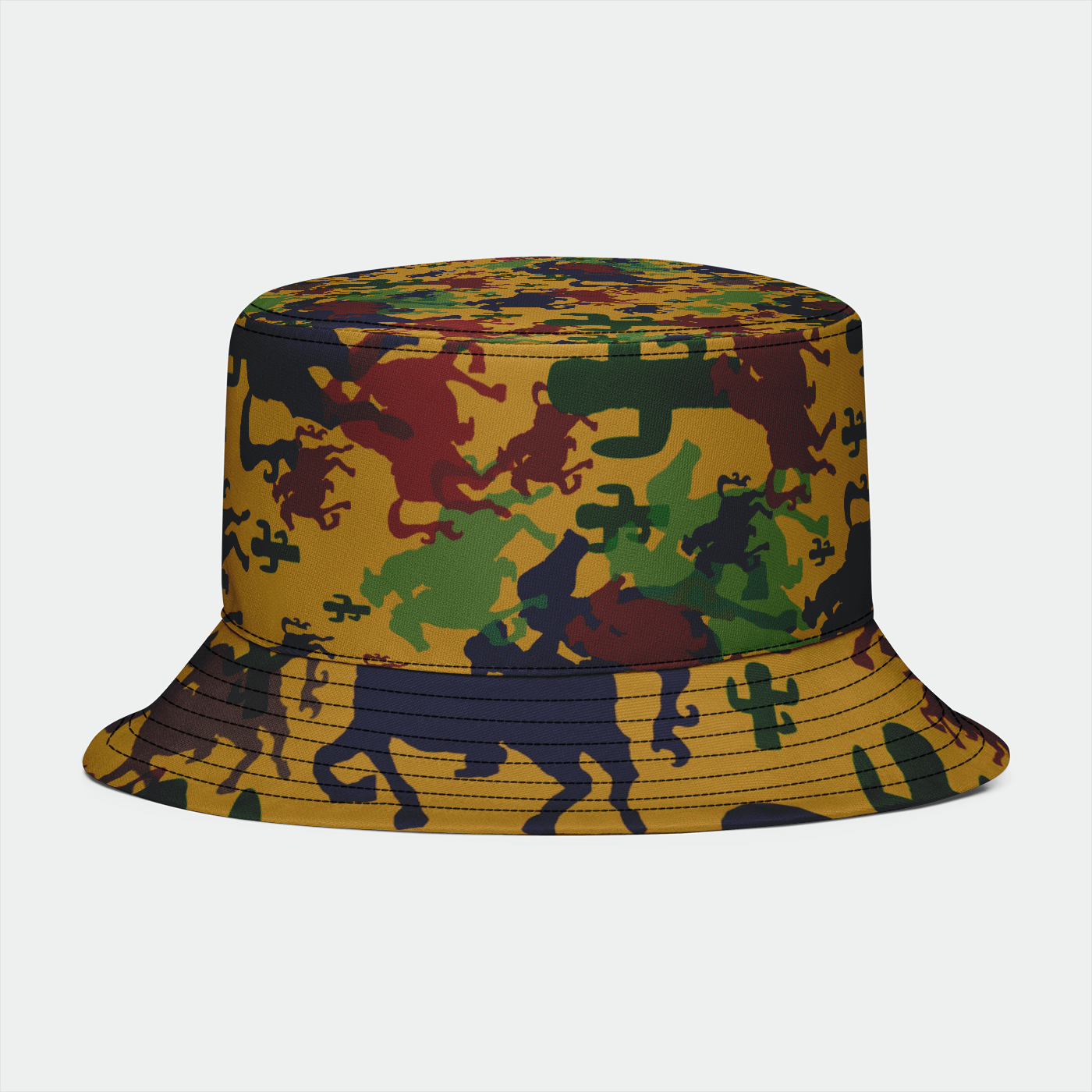 Cowboys Pattern Bucket Hat