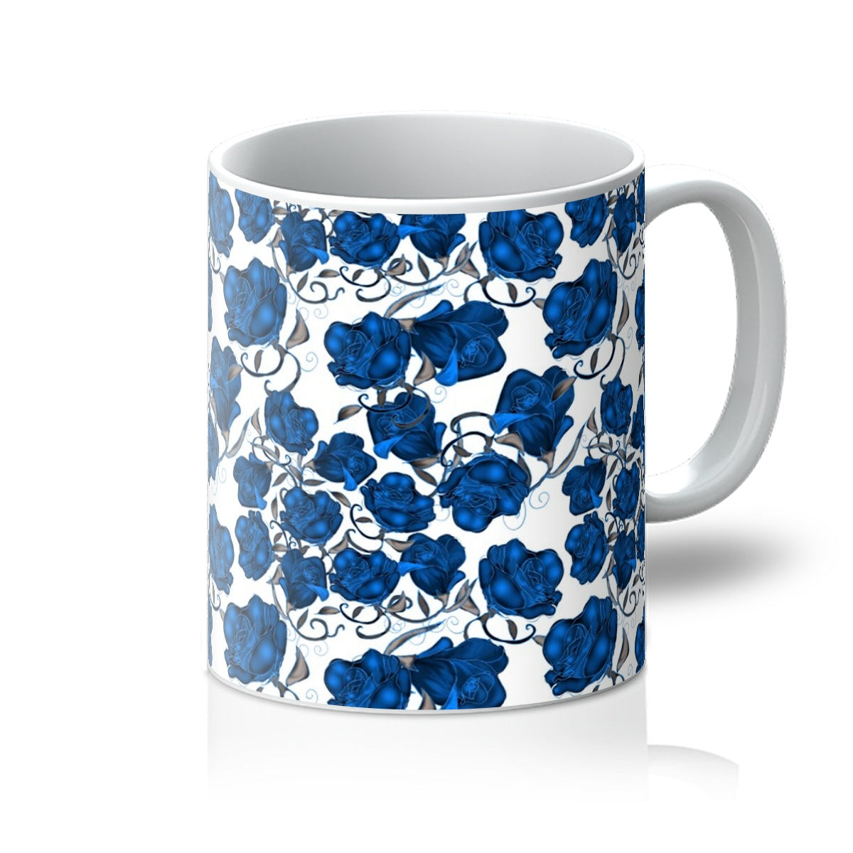 Blue Roses Mug