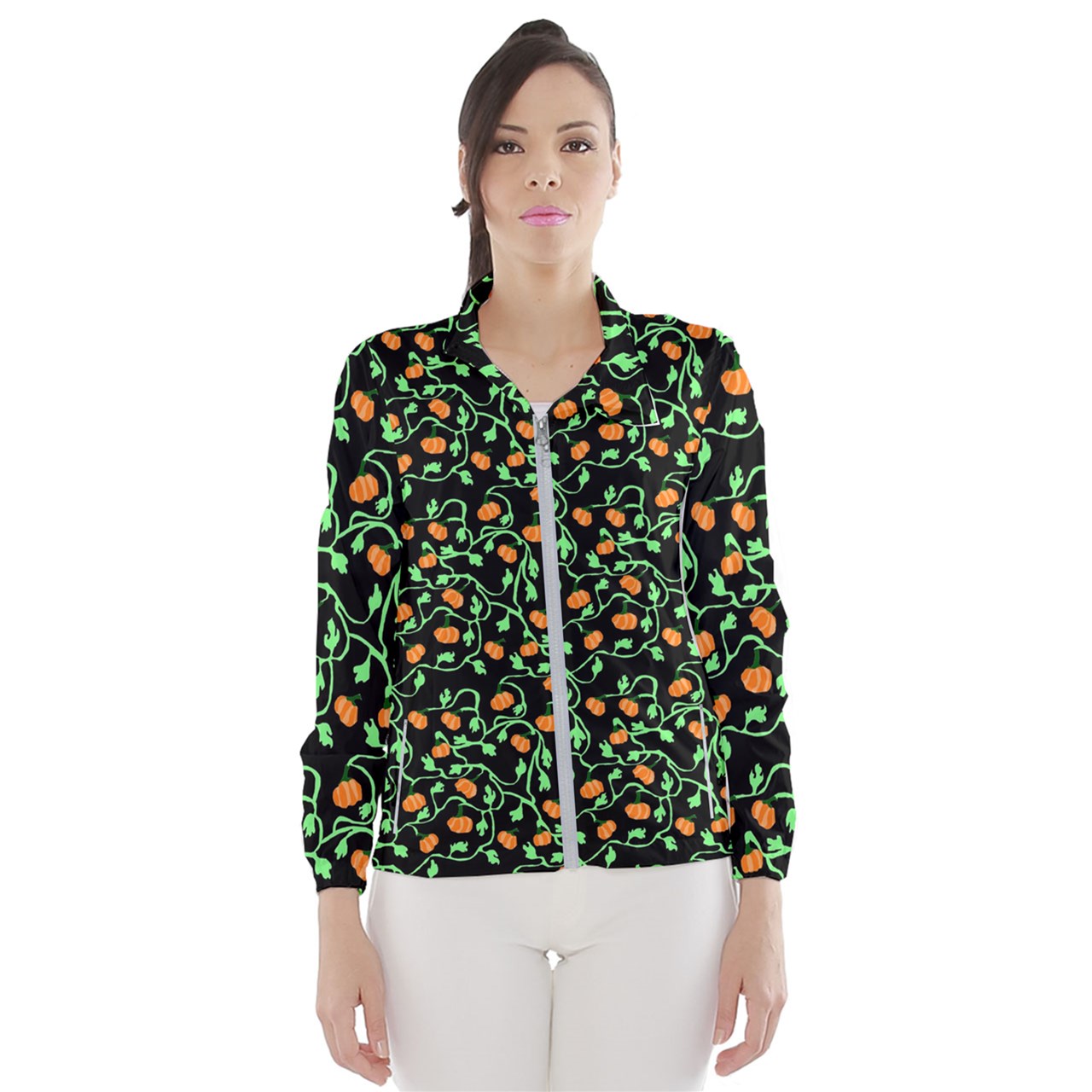 Pumpkin Vines Women's Windbreaker