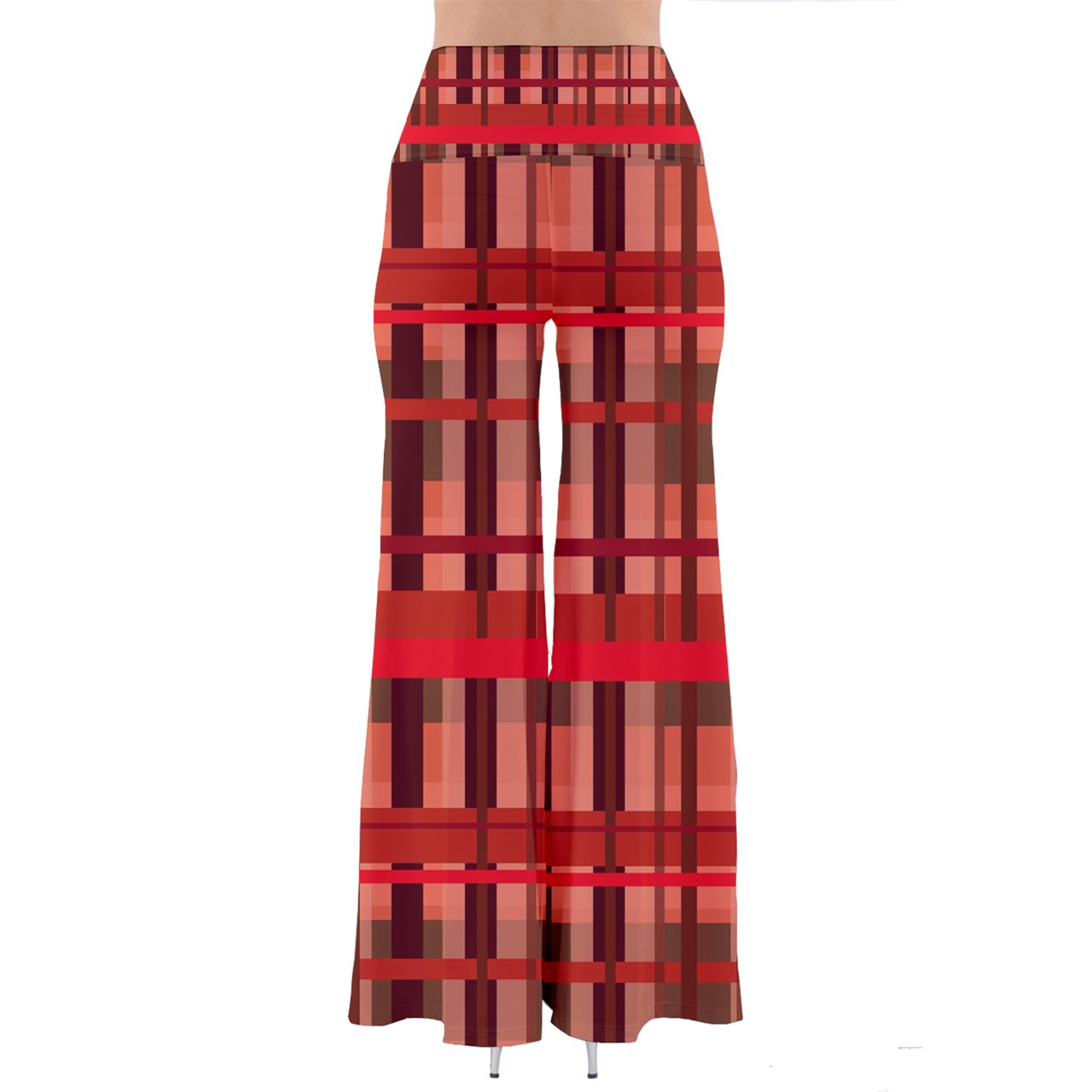 Fall Plaid So Vintage Palazzo Pants