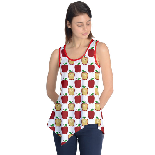 Apple Polkadots Sleeveless Tunic