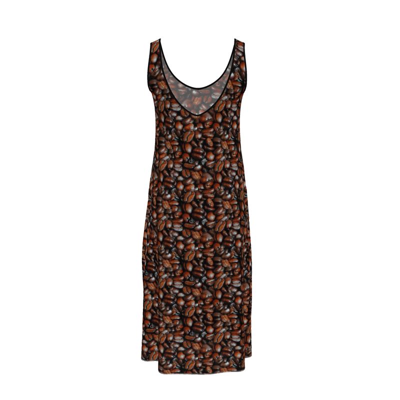 Coffee Bean Midi Dress