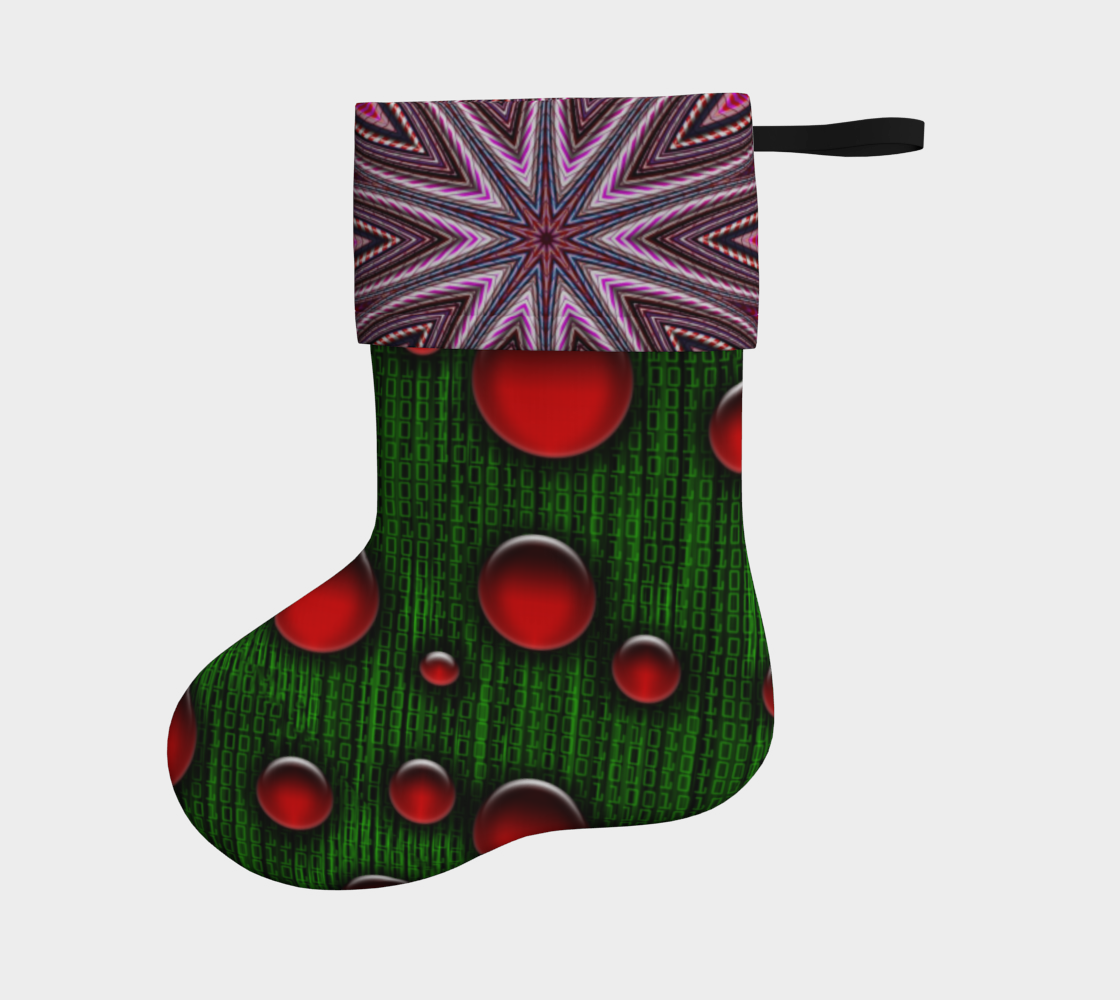 Binary Geek Digital Holiday Stocking