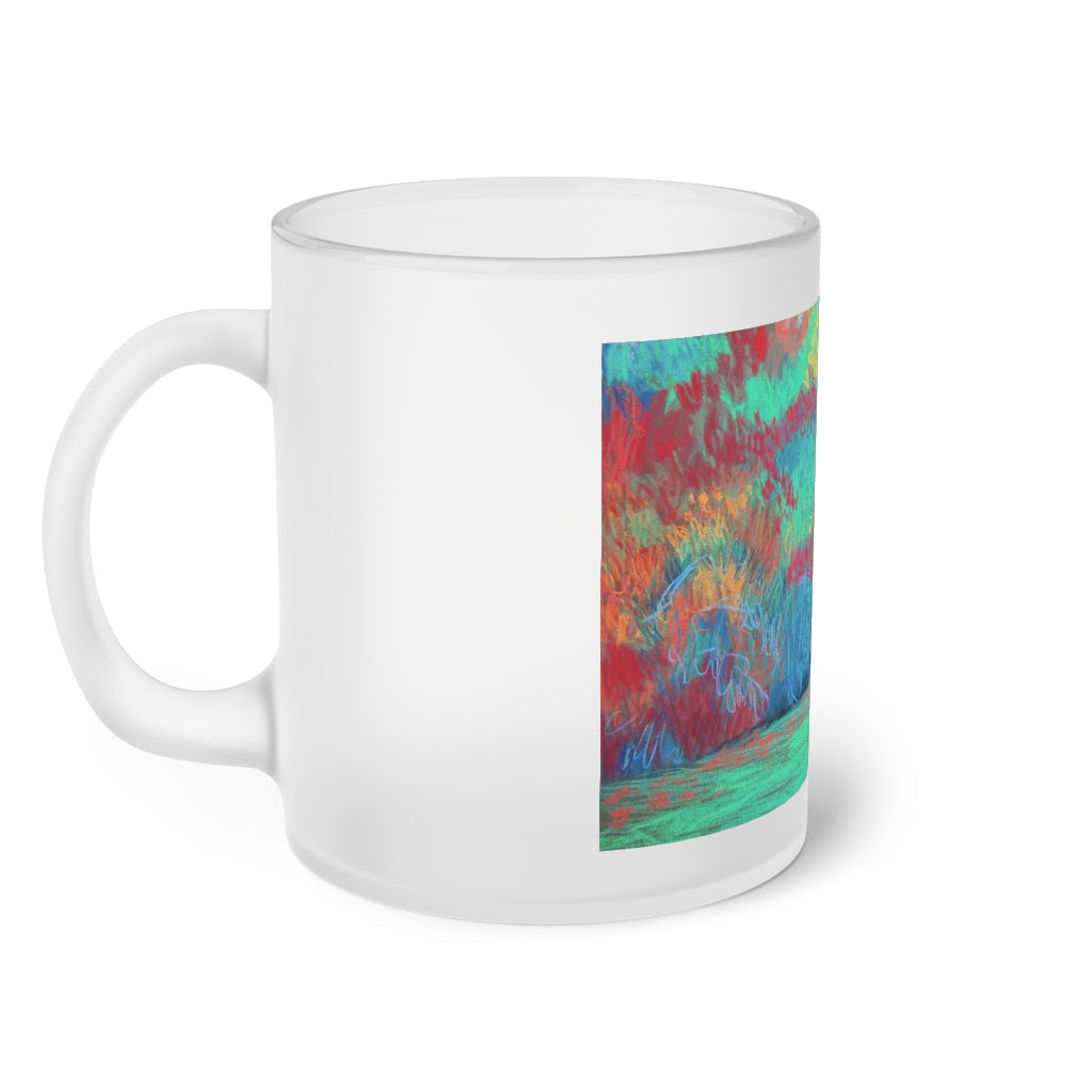 The Hedge Frosted Glass Mug