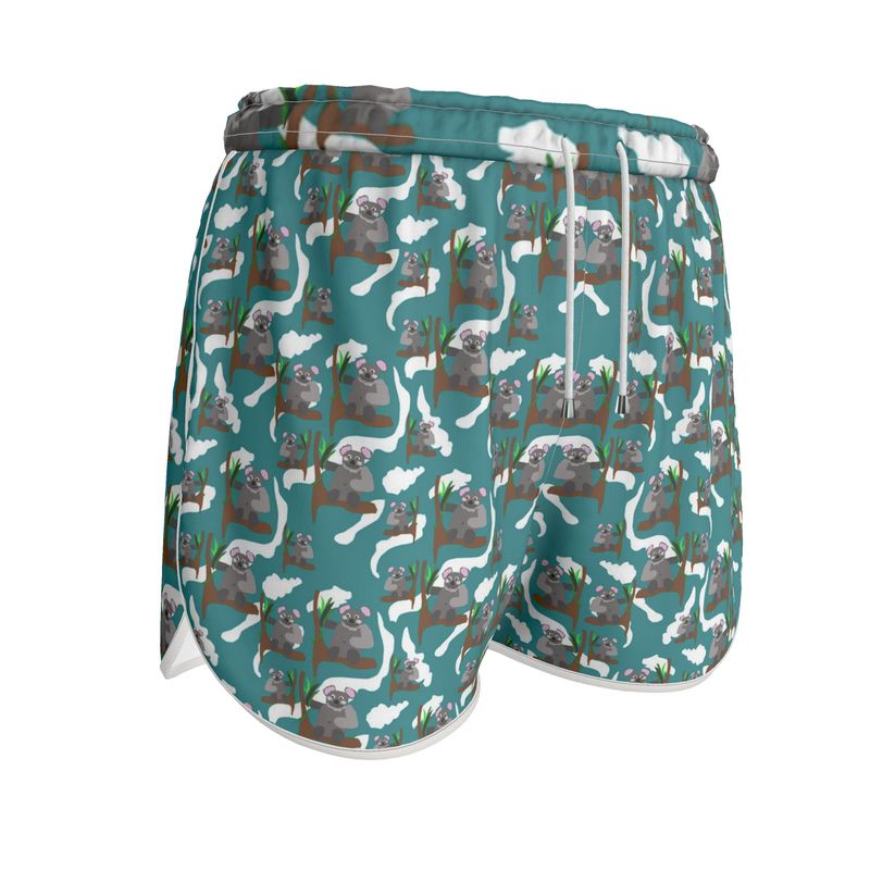 Koala Bears Womens Running Shorts