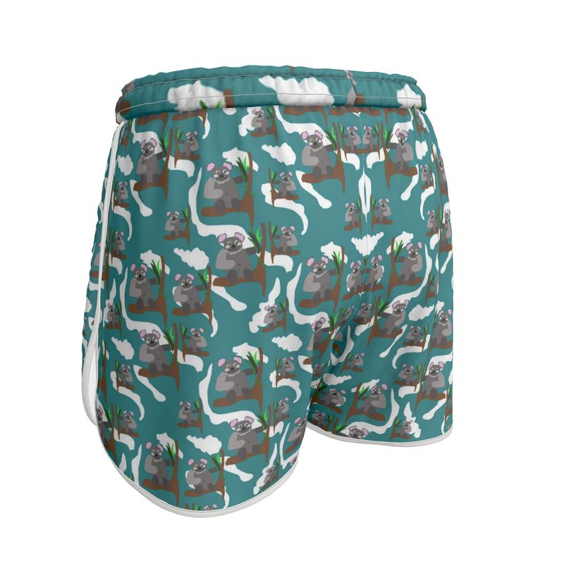 Koala Bears Womens Running Shorts