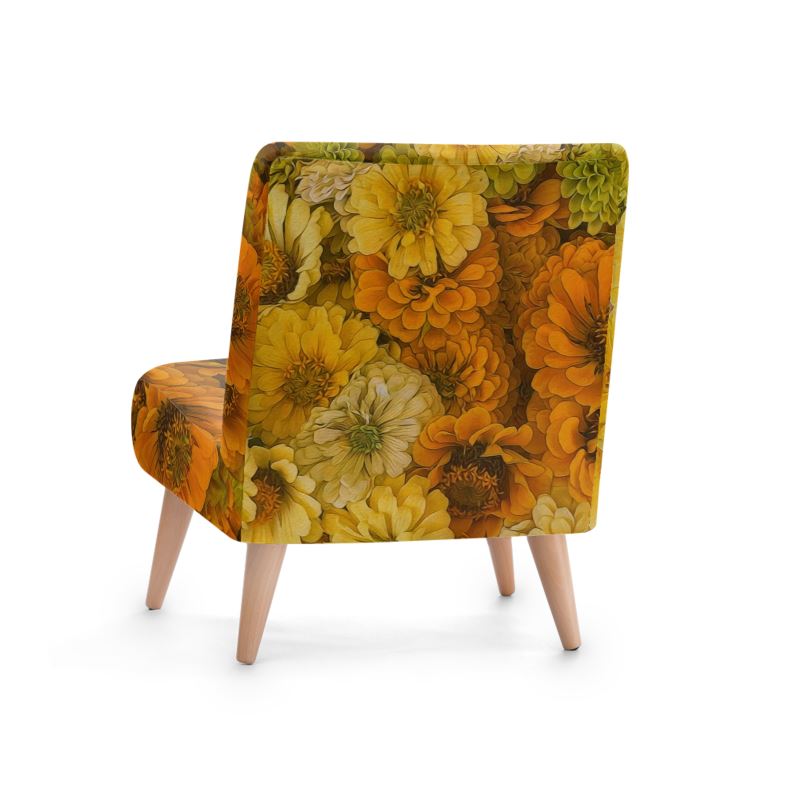 Yellow Zinnias Occasional Chair