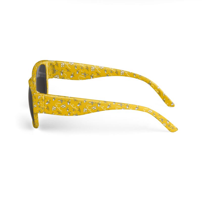 Honey Bees Pattern Sunglasses