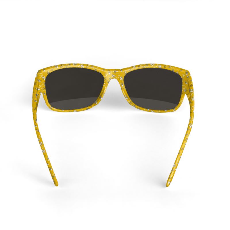 Honey Bees Pattern Sunglasses