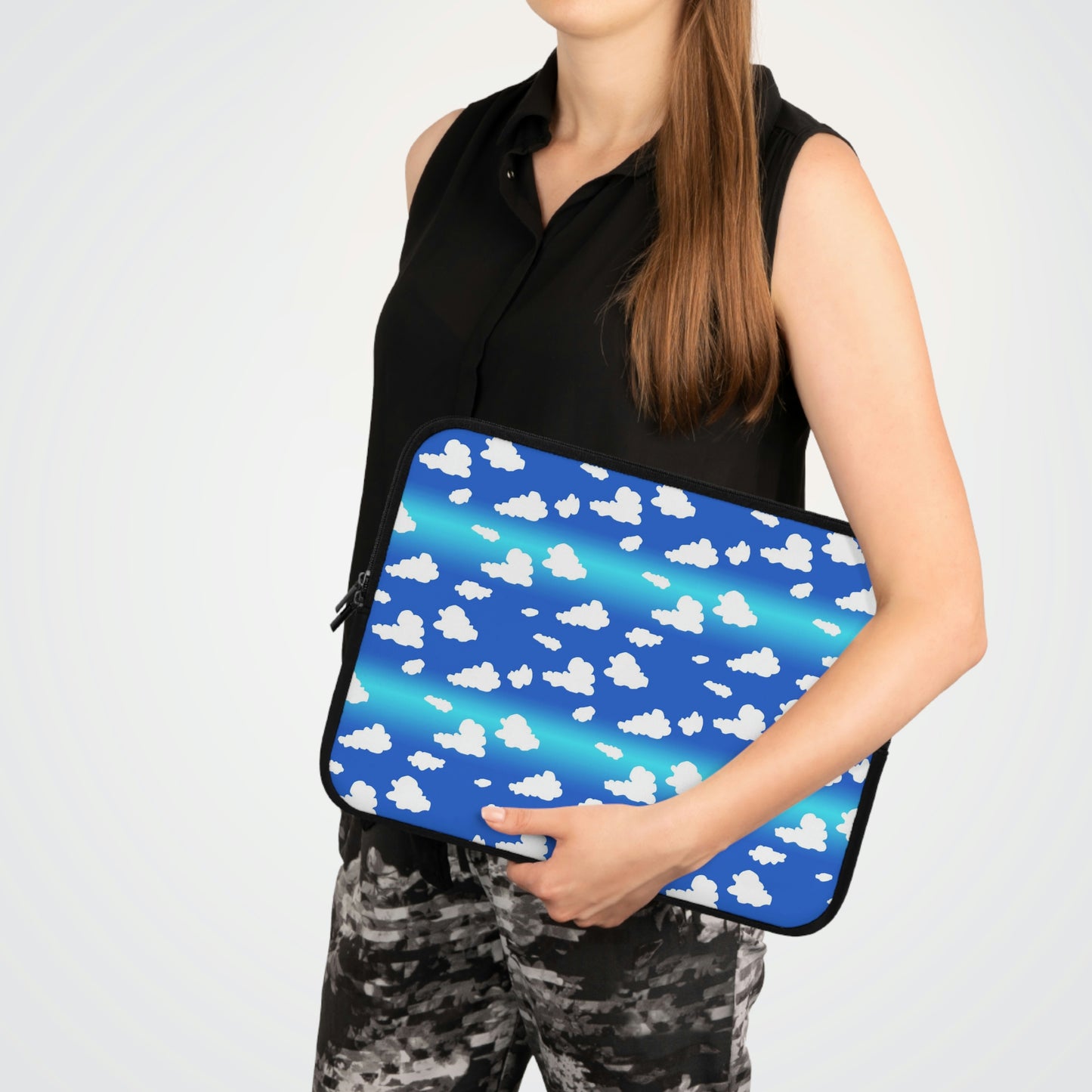 Clouds Pattern Laptop Sleeve