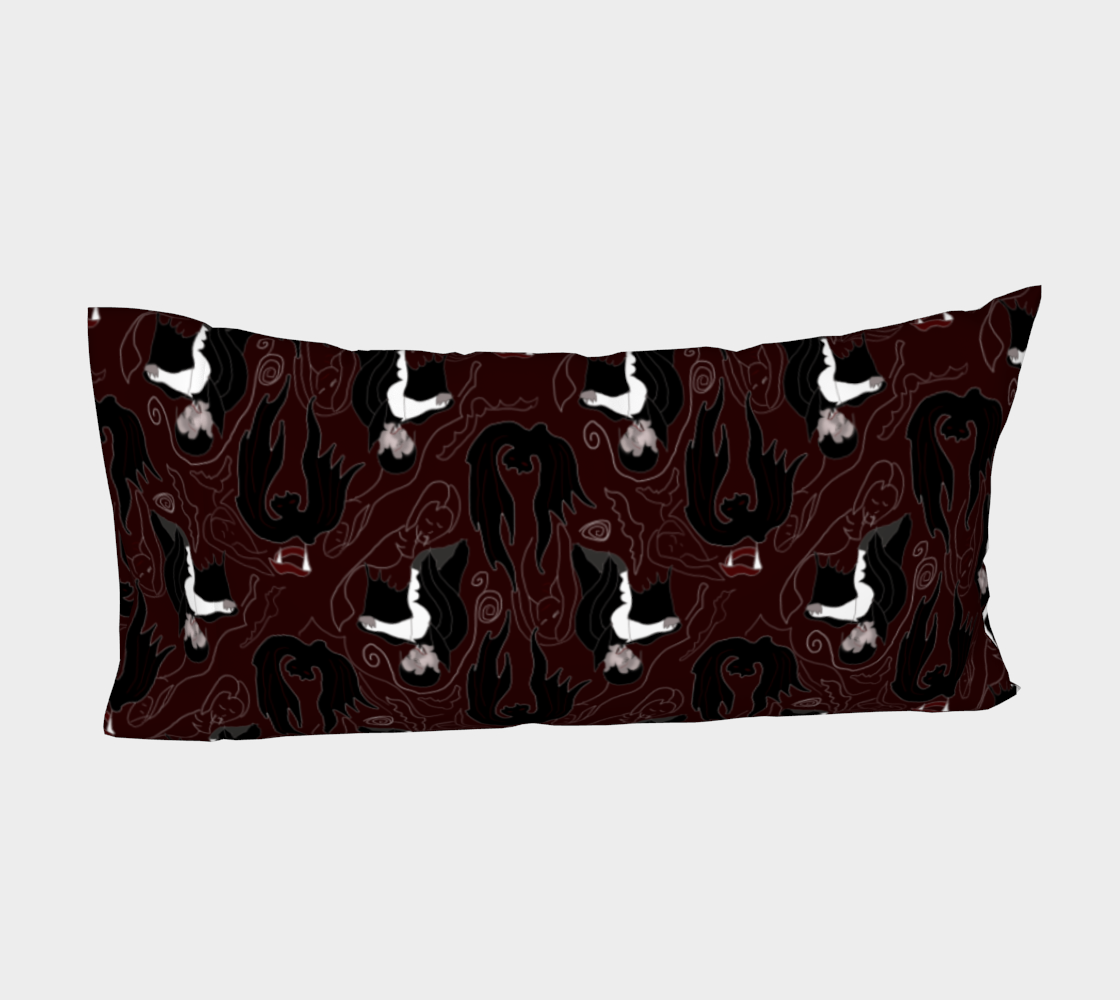 Vampire Pattern Bed Pillow Sleeve