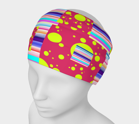 Polkadots And Stripes Headband