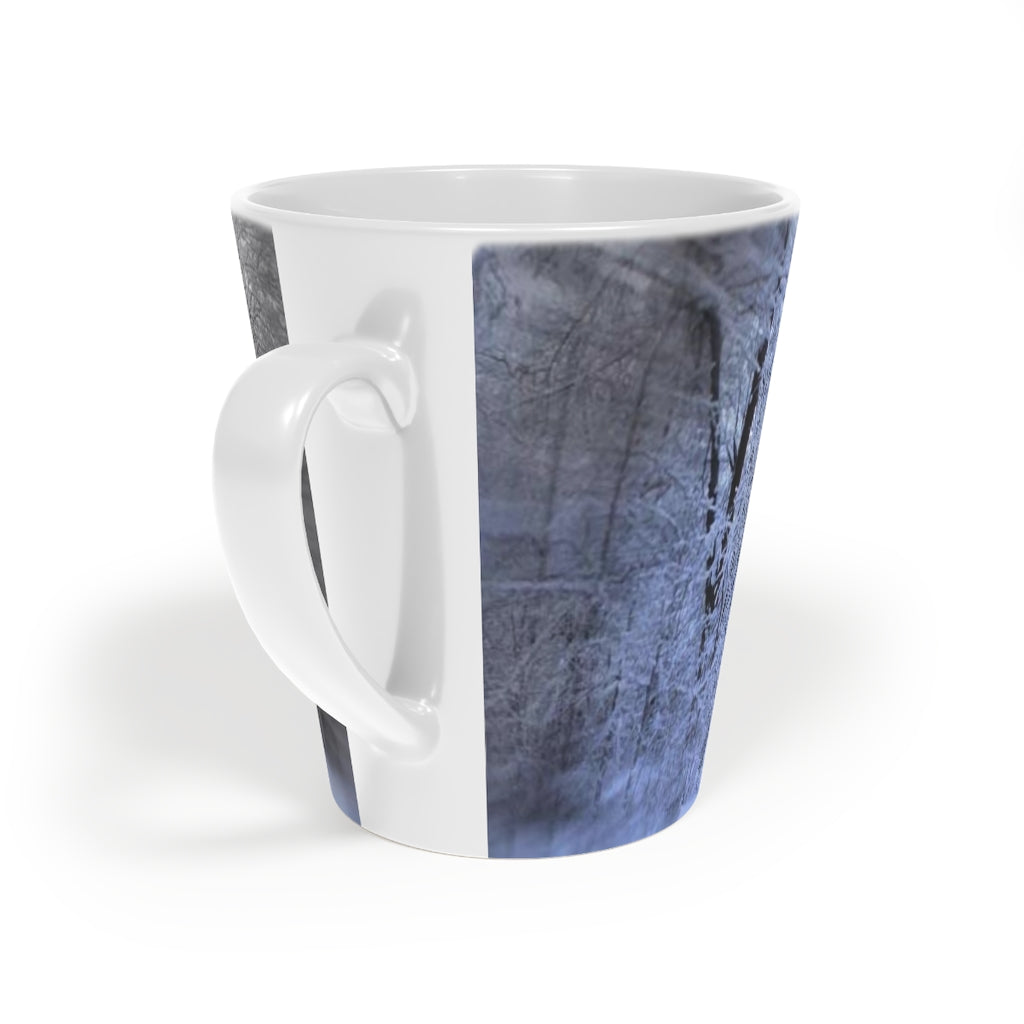 Snowscape Latte Mug, 12oz