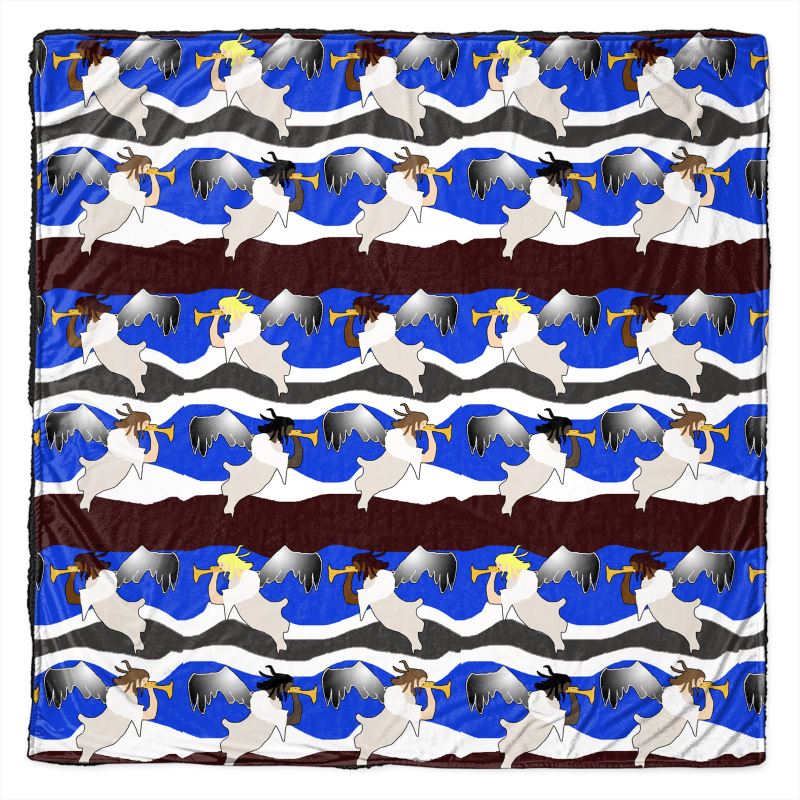 Angels Pattern Throw