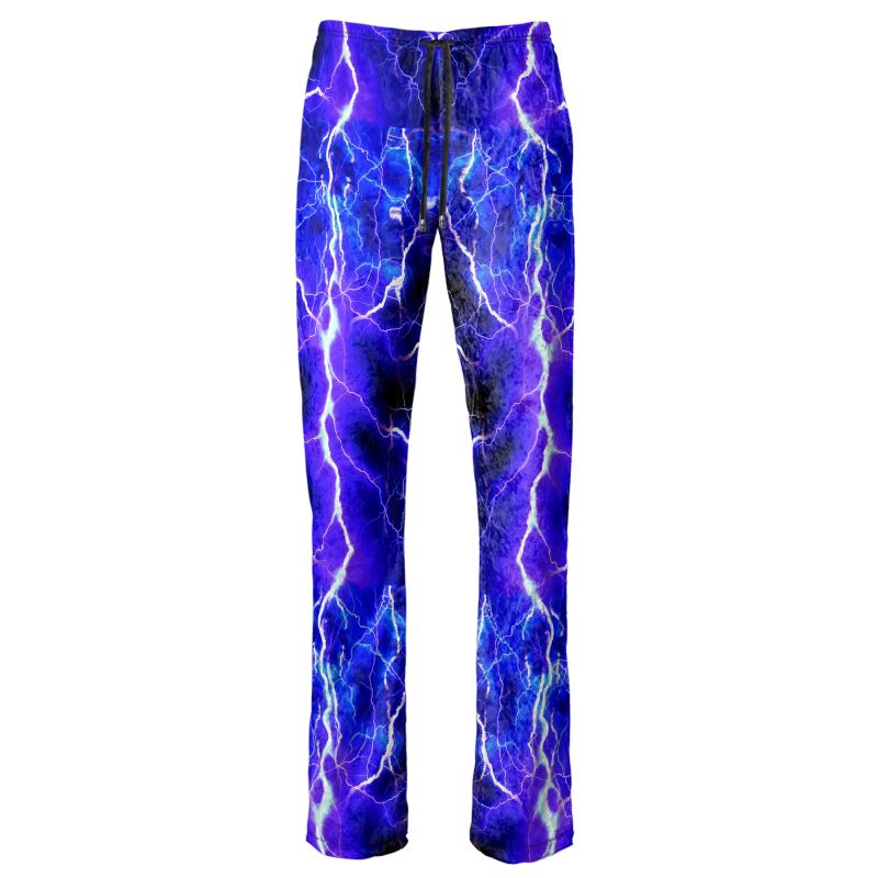 Blue Lightning Trousers