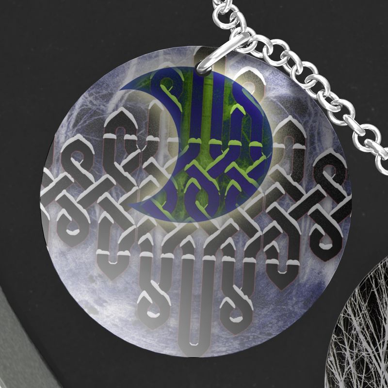 Celtic Christmas Triple Pendant Necklace