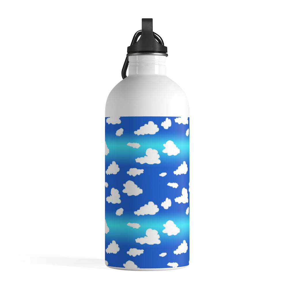 Clouds Pattern Stainless Steel Water Bottle