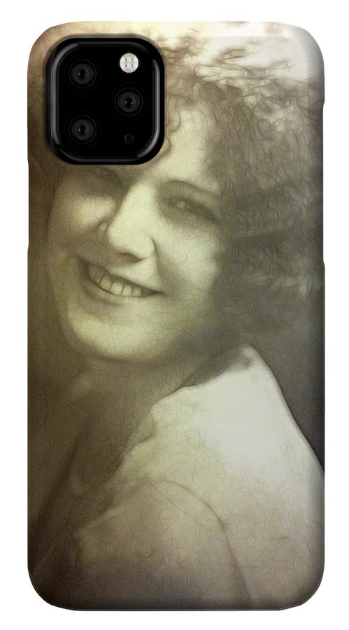 1931 Woman With Soft Hair - Phone Case