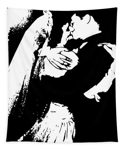 1940s Wedding Kiss Two Tone - Tapestry
