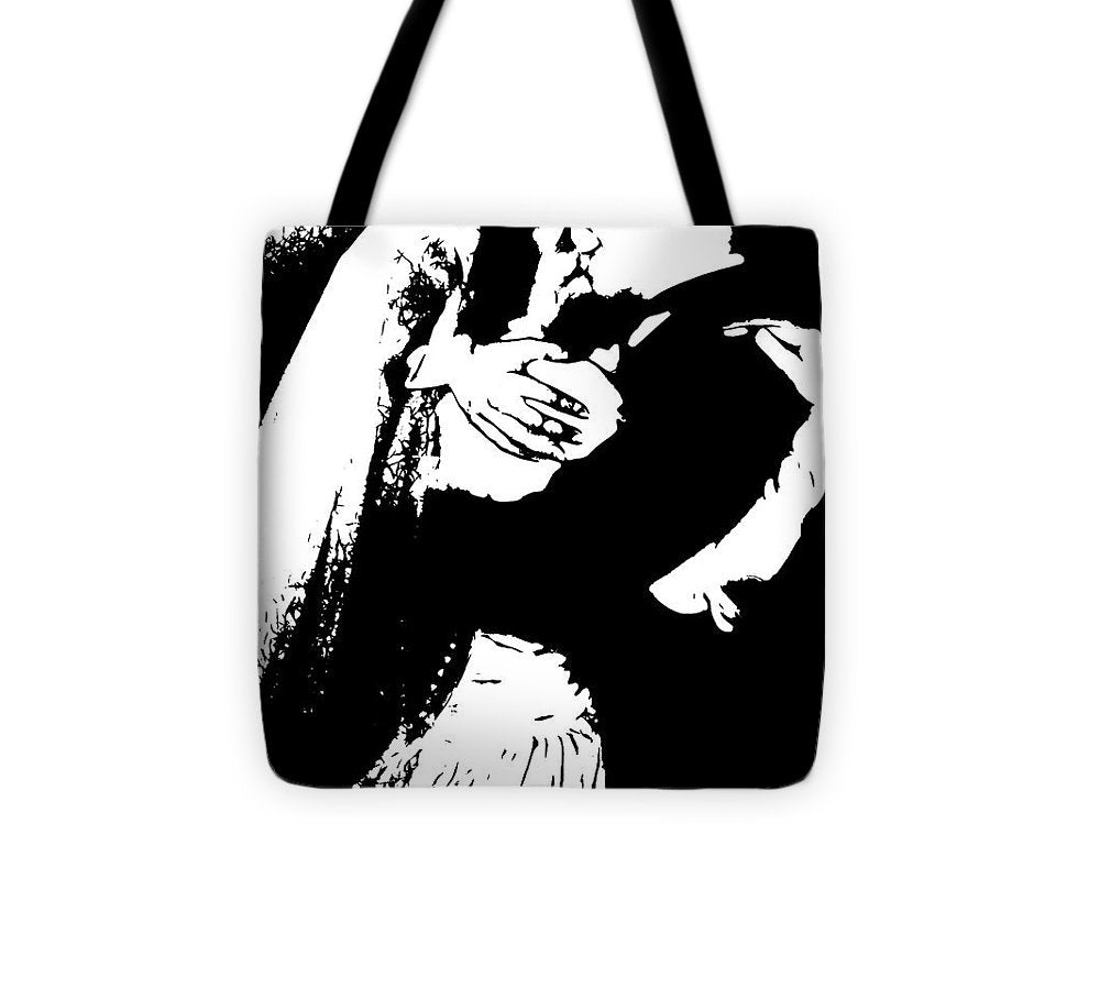 1940s Wedding Kiss Two Tone - Tote Bag