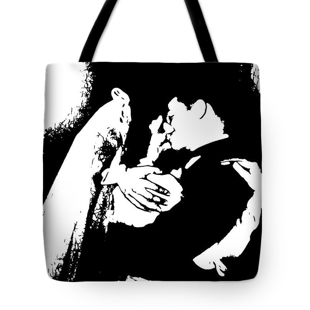1940s Wedding Kiss Two Tone - Tote Bag