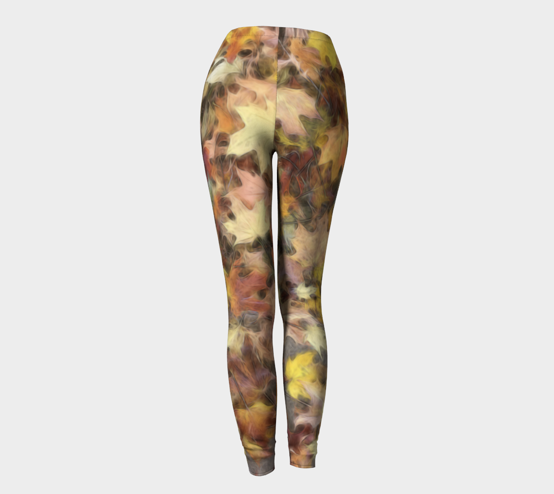 Light October Leaves Leggings