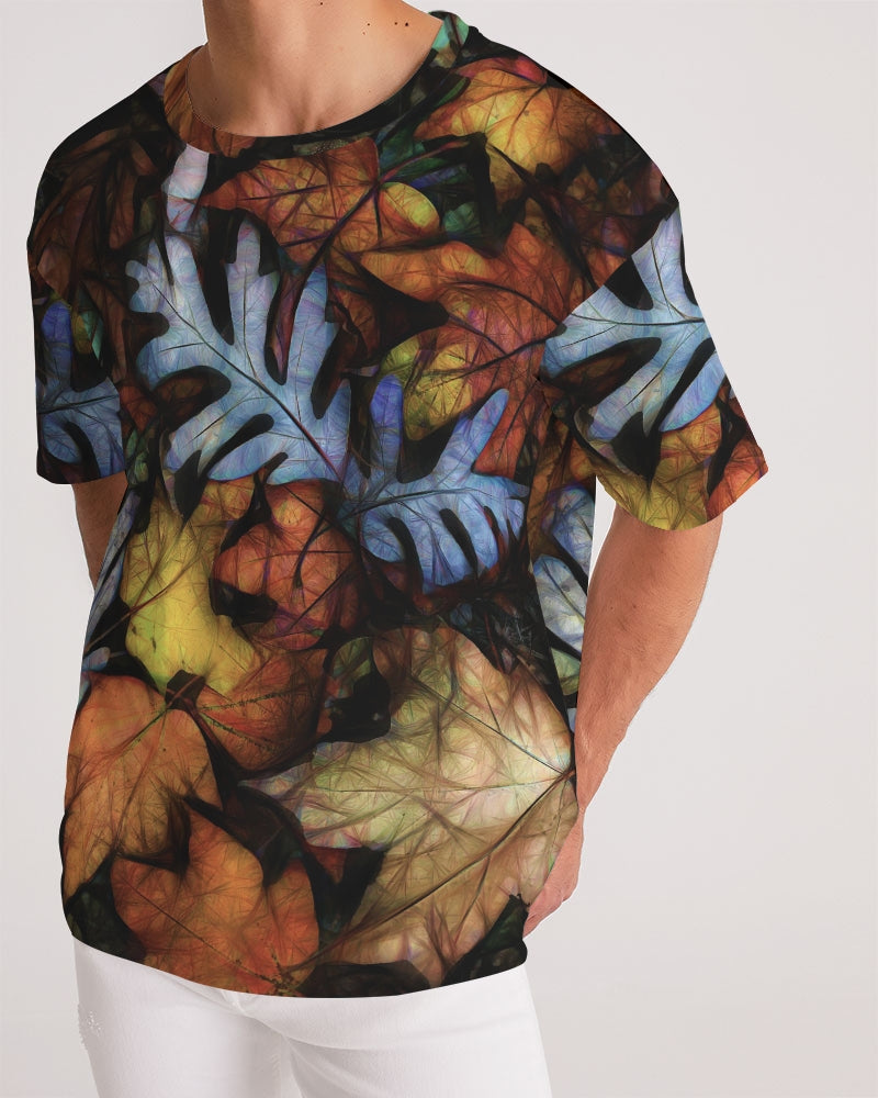 Mid October Leaves Men's Premium Heavyweight Tee