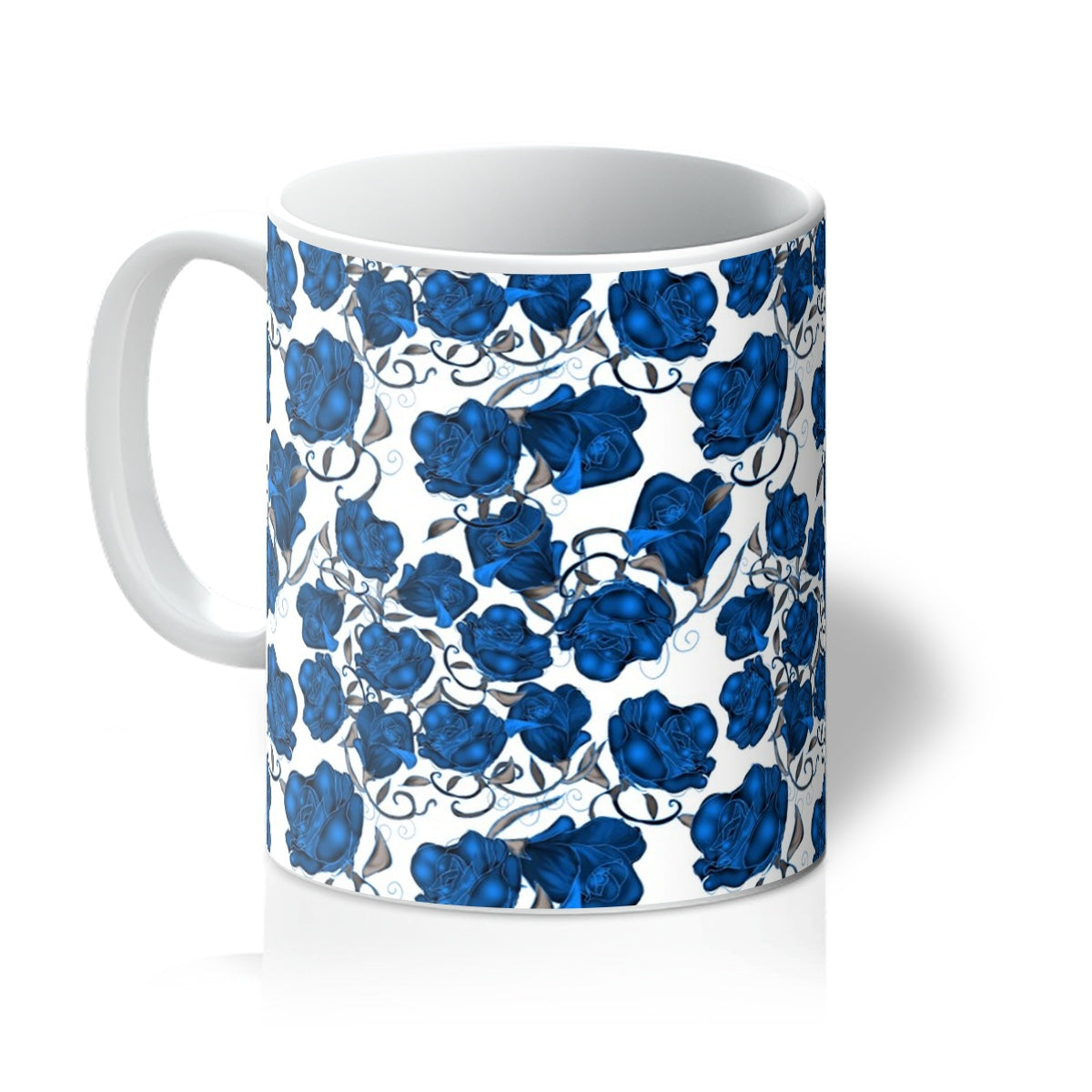 Blue Roses Mug