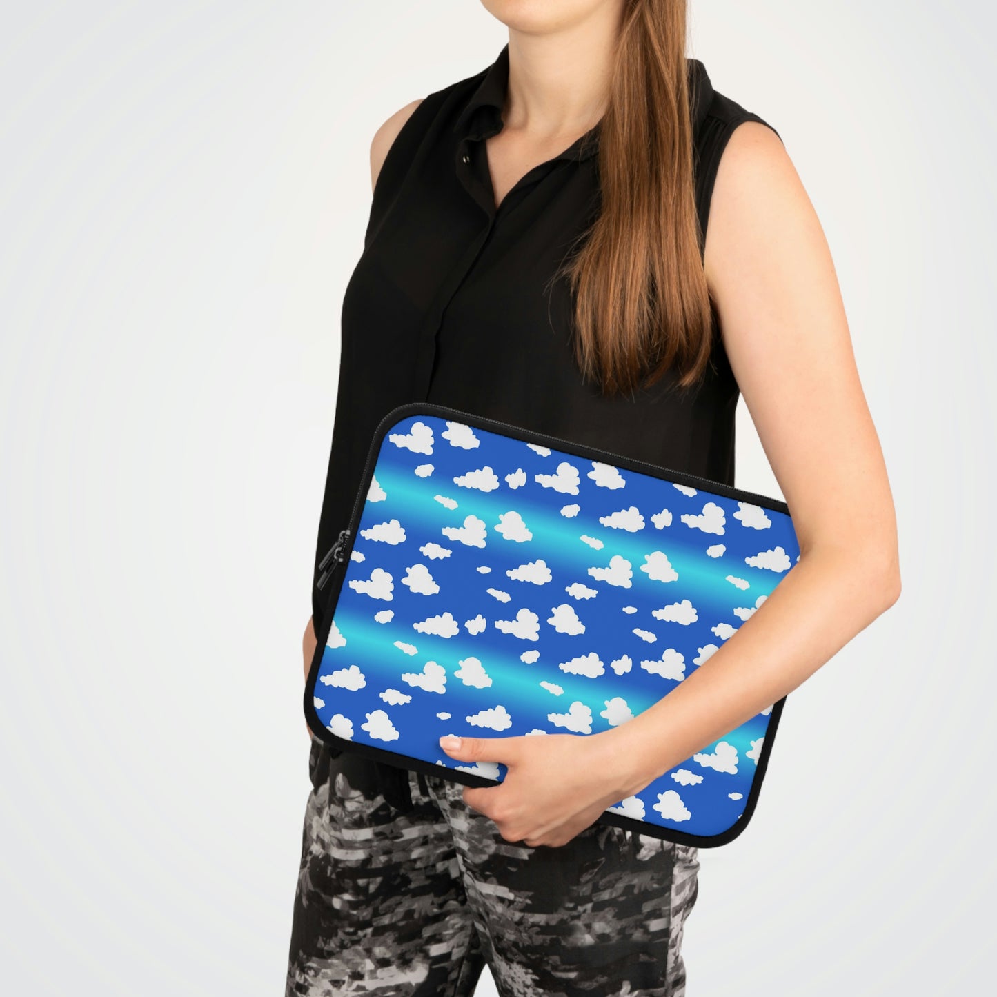 Clouds Pattern Laptop Sleeve