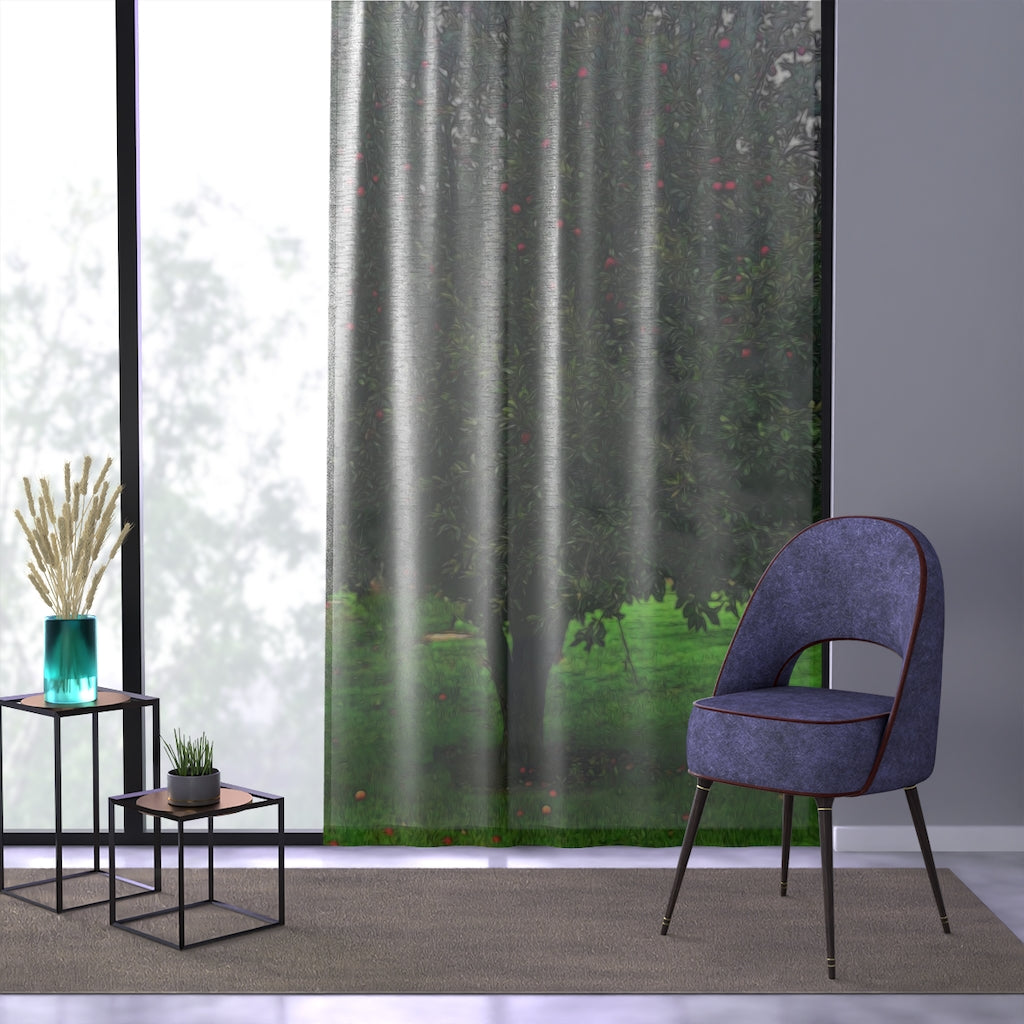 Apple Tree Window Curtain